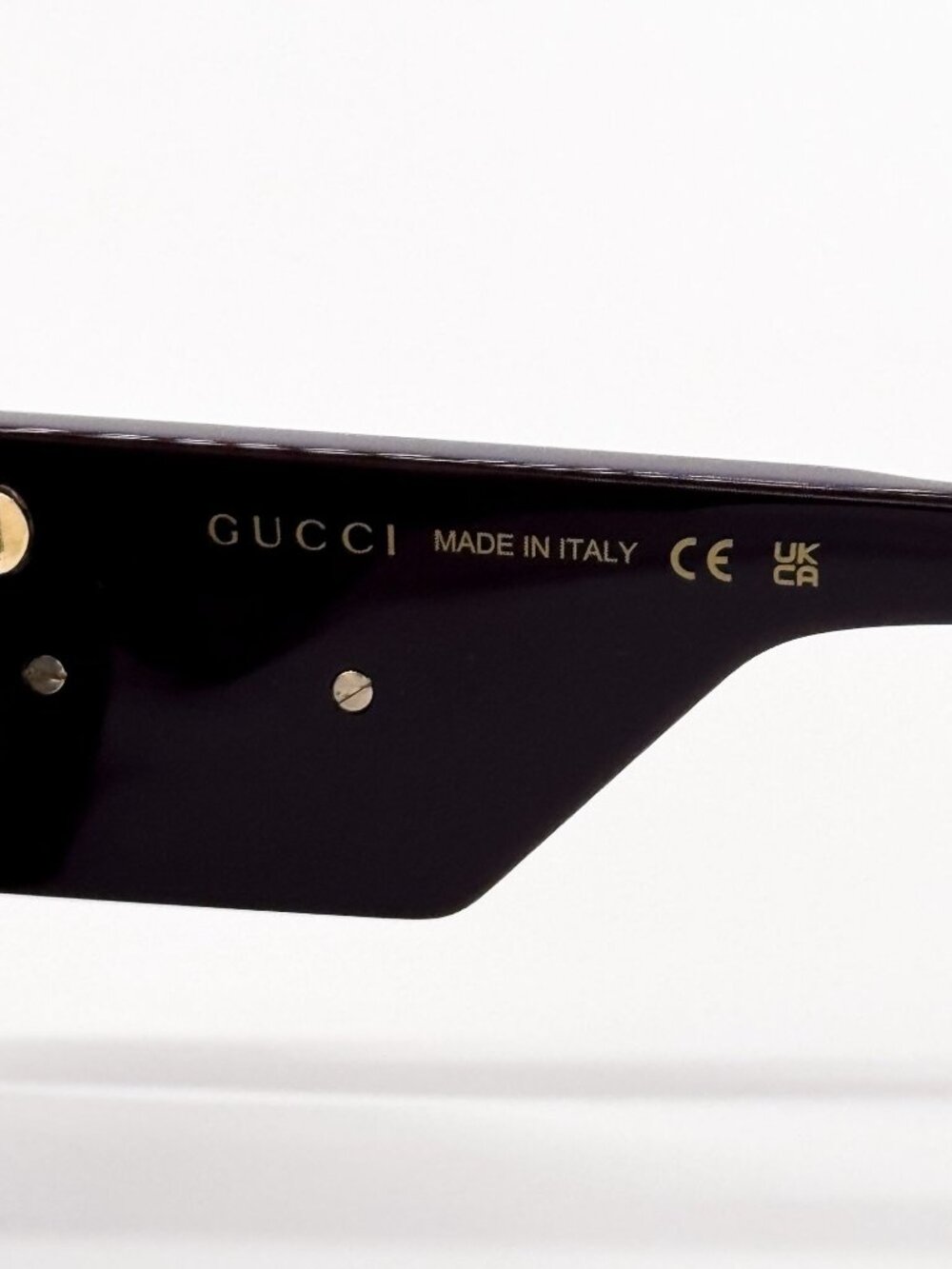NEW GUCCI SUNGLASSES GG1664S 004 HAVANA RED WOMEN GUCCI EYEWEAR - Picture 11 of 12